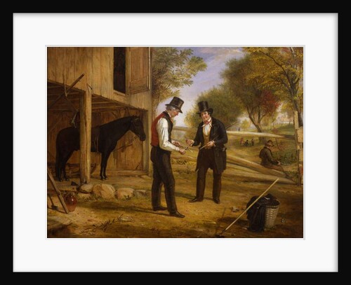 Coming to the Point, a sequel to Bargaining for a Horse, 1854 by William Sidney Mount