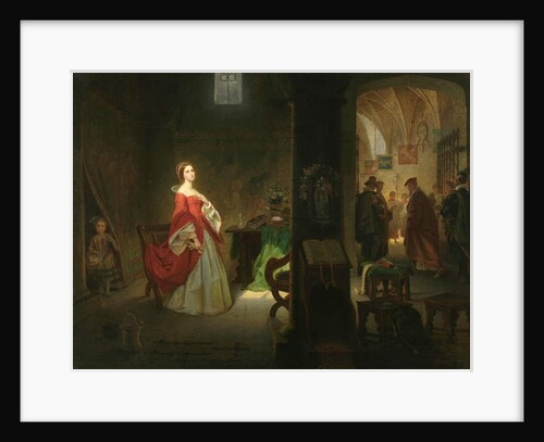 Princess Elizabeth in the Tower, 1860 by Emanuel Gottlieb Leutze