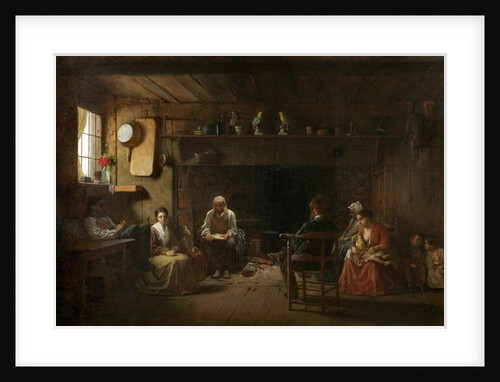 Sunday Morning, 1866 by Eastman Johnson