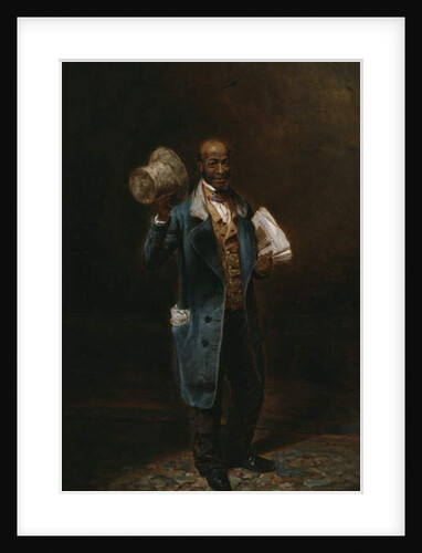 Baltimore News Vendor, 1860 by James Harvey Cafferty