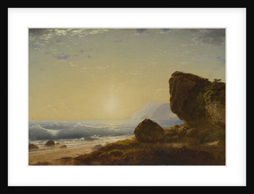 Seashore, 1861 by John Frederick Kensett