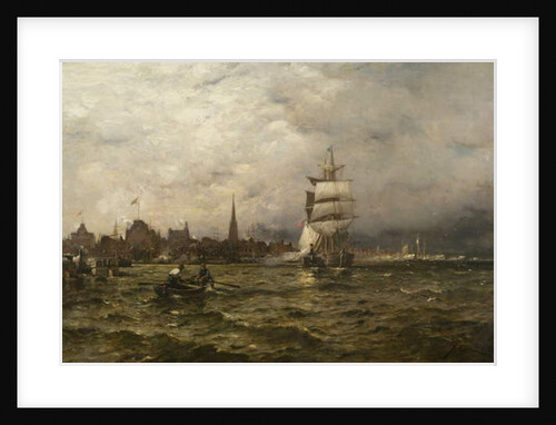 An April Day, New York, 1881 by Arthur Quartley