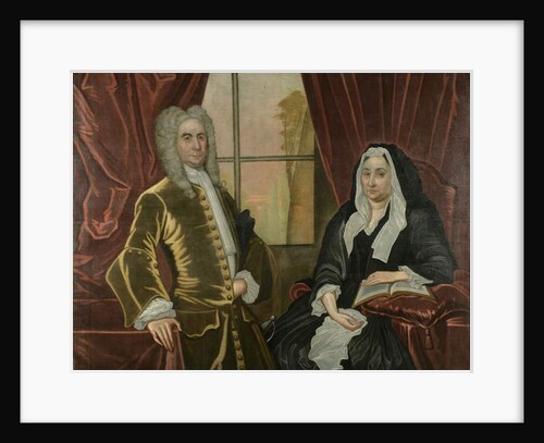 Captain and Mrs. Johannes Schuyler, c.1725-35 by John Watson
