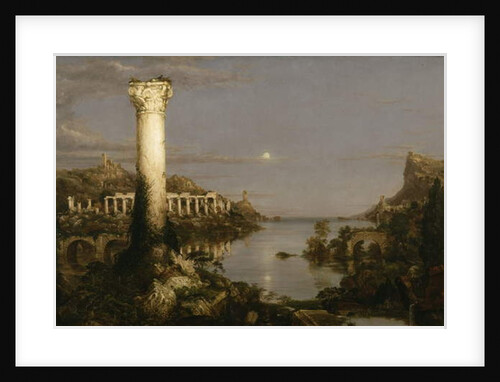 The Course of Empire: Desolation, 1836 by Thomas Cole