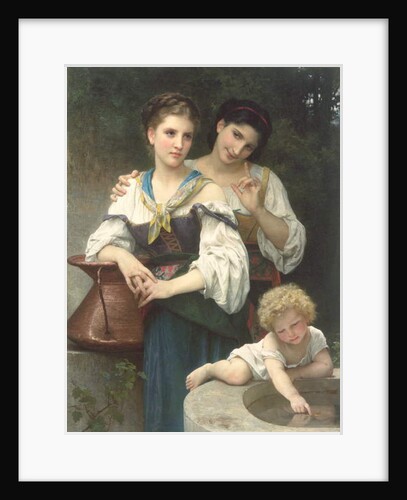 The Secret, 1876 by William-Adolphe Bouguereau