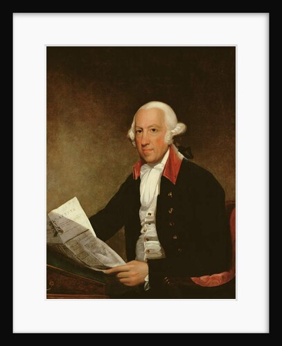 Portrait of James Rivington after a painting by Gilbert Stuart, 1806 by Ezra Ames