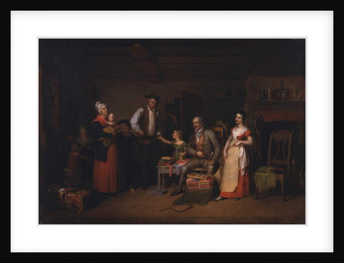 The Pedlar displaying his wares, 1836 by Asher Brown Durand