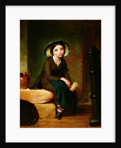 The Match Girl, 1834 by George Whiting Flagg