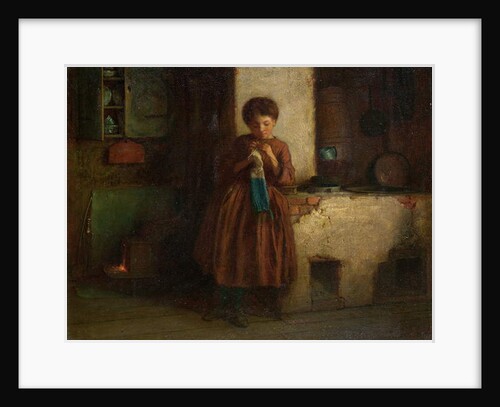 Knitting for the Soldiers, 1861 by Eastman Johnson