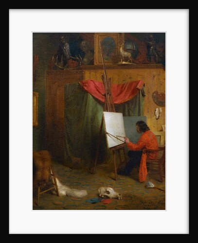 Self Portrait in the Studio by William Holbrook Beard