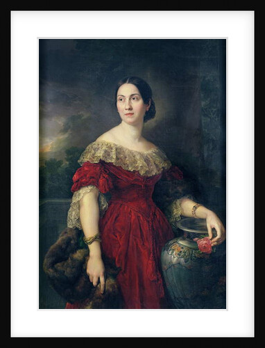 Mrs Aaron Vail 1842 by Vicente Lopez y Portana