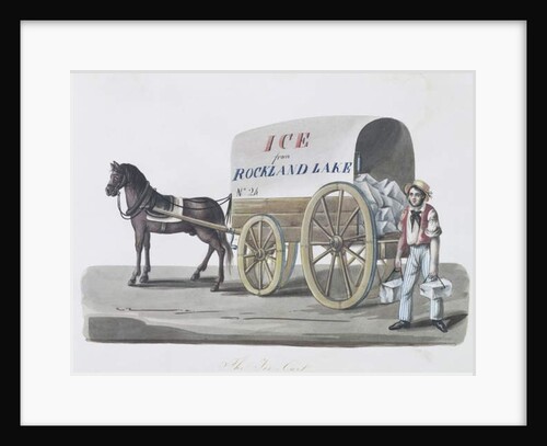 The Ice Cart, 1840-48 by Nicolino Calyo