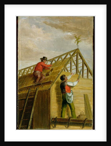 Barn Builders, 1836 by Asher Brown Durand
