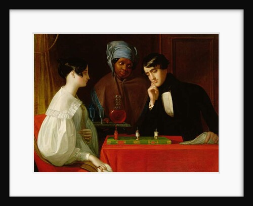 The Chess Players, c.1836 by George Whiting Flagg