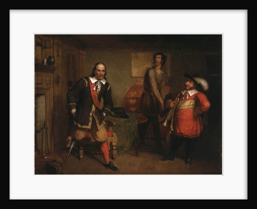 Peter Stuyvesant and the Trumpeter, 1835 by Asher Brown Durand