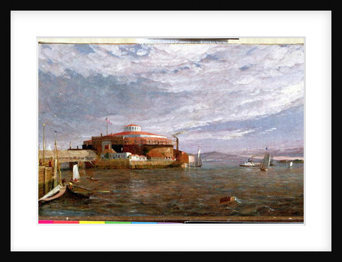 Castle Garden Day, 1851 by Jasper Francis Cropsey