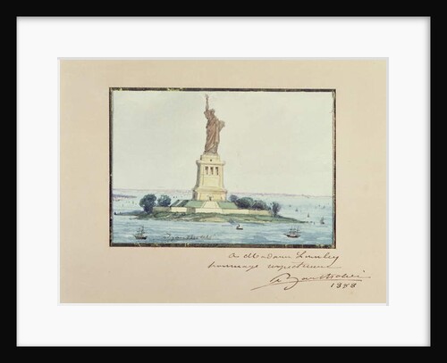 Statue of Liberty, Beldoe Island, New York City, 1888 by Frederic Auguste Bartholdi
