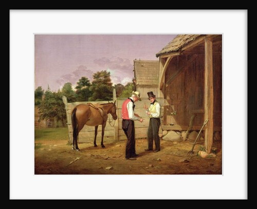 Bargaining for a Horse, 1835 by William Sidney Mount