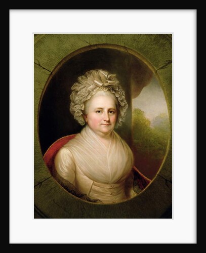 Portrait of Martha Washington by Rembrandt Peale