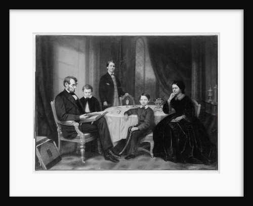 The Lincoln Family, c.1865 by Francis Bicknell Carpenter