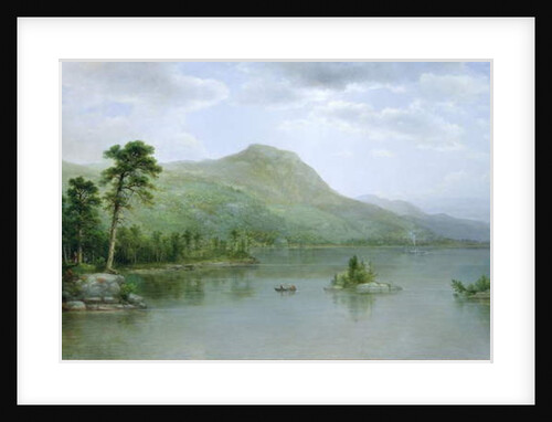 Black Mountain from the Harbor Islands, Lake George, New York, 1875 by Asher Brown Durand