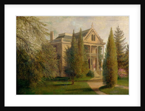 View of Dungan Manor House, Staten Island, 1876 by James Henry Wright