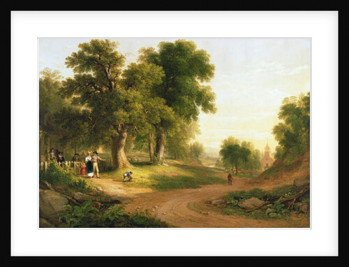 Sunday Morning, 1839 by Asher Brown Durand