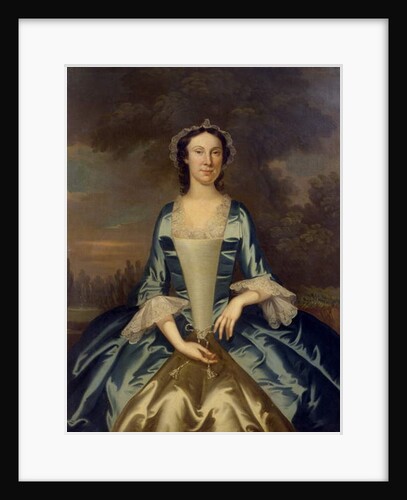 Mrs. William Walton, c.1750 by John Wollaston