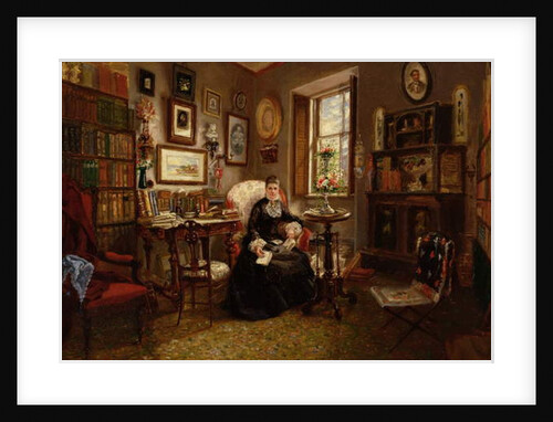 Mrs. Martha J. Lamb, 1878 by Cornelia Adele Strong Fassett