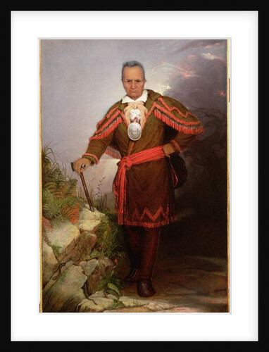 Portrait of Sa-go-ye-wat-hg or Red Jacket, c.1828 by Robert Walter Weir