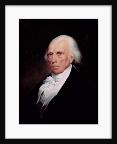 Portrait of James Madison, 1833 by Asher Brown Durand