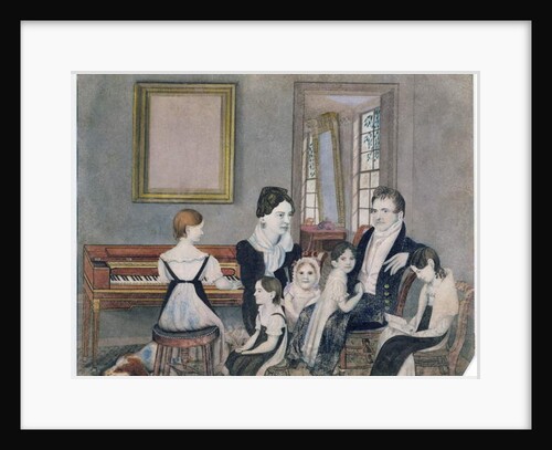 The Schuyler Family, 1824 by Ambrose Andrews