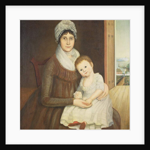 Mrs. Daniel Truman and Child, c.1798-1810 by Reuben Moulthrop