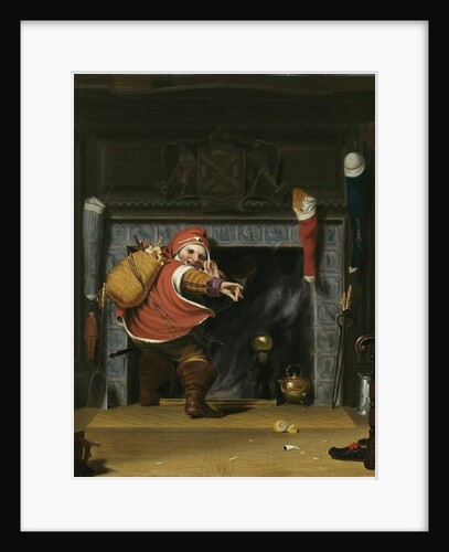Santa Claus or St. Nicholas, 1837 by Robert Walter Weir