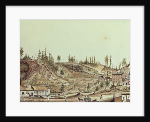 Ballston Spring, New York, 1807 by Anne Marguerite Hyde de Neuville
