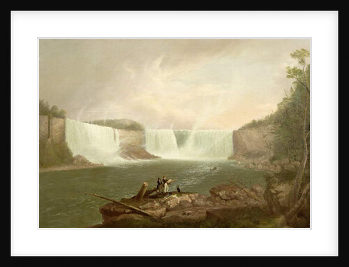 Niagara: The American Falls, c.1821 by Alvan Fisher