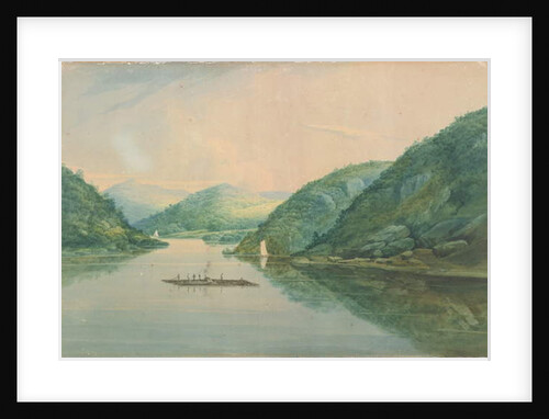 View near Fort Montgomery, New York, 1820 by William Guy Wall