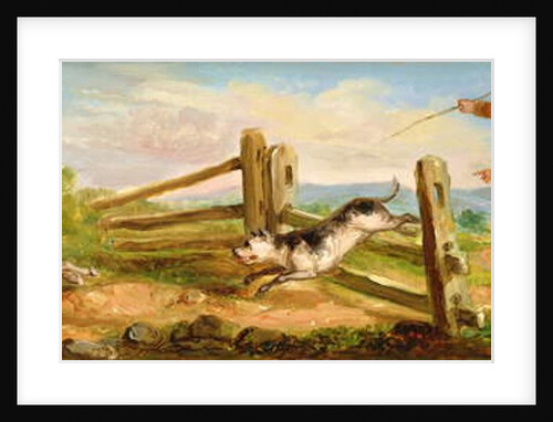 Boy Chasing a Pig, 1836 by Asher Brown Durand