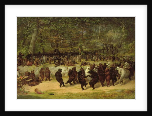 The Bear Dance, c.1850 by William Holbrook Beard