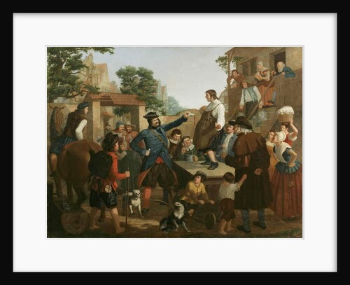 Peter Stuyvesant and the Cobbler, c.1850 by John Whetten Ehninger