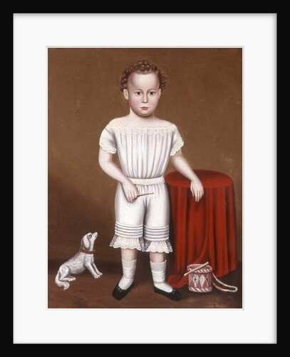 Boy with a Tin Drum, c.1845 by William Bartol