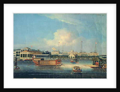 Factories at Canton by American School