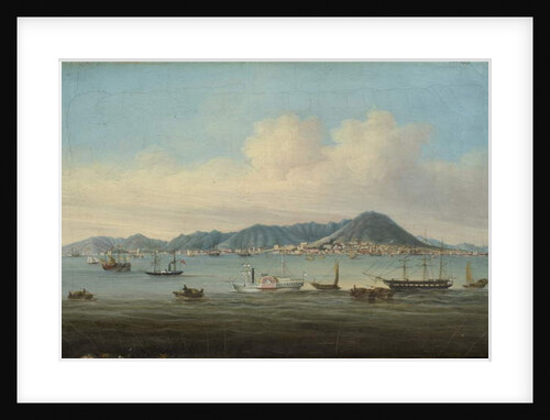View of Hong Kong, 1850 by American School