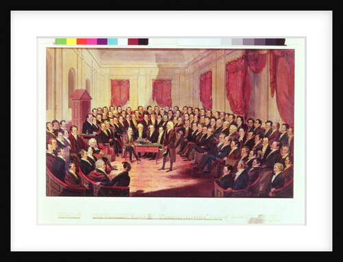 The Virginia Constitutional Convention, 1830 by George Catlin