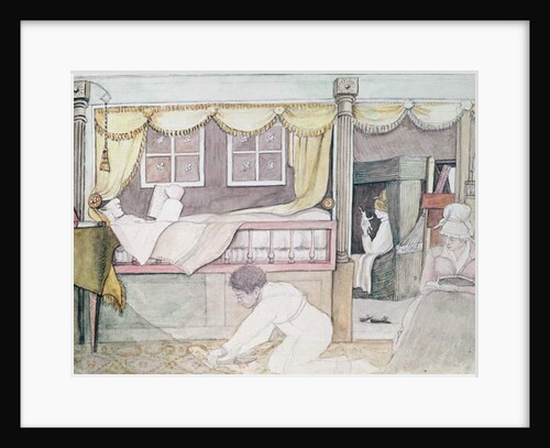 The de Neuville Cabin on the Eurydice, 1816 by Anne Marguerite Hyde de Neuville
