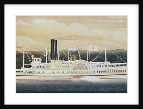 The Steamboat 'Sleepy Hollow' by James Bard