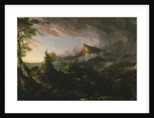 The Course of Empire: The Savage State, 1833-36 by Thomas Cole
