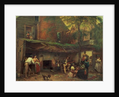Old Kentucky Home Life in the South, 1859 by Eastman Johnson