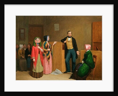 A Female Employment Office by William Henry Burr