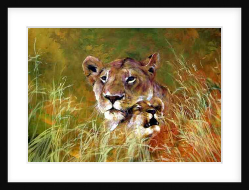 Mother and Baby I 1995 by Odile Kidd